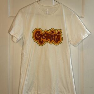 Bella Canvas Women’s White Gemini T-Shirt